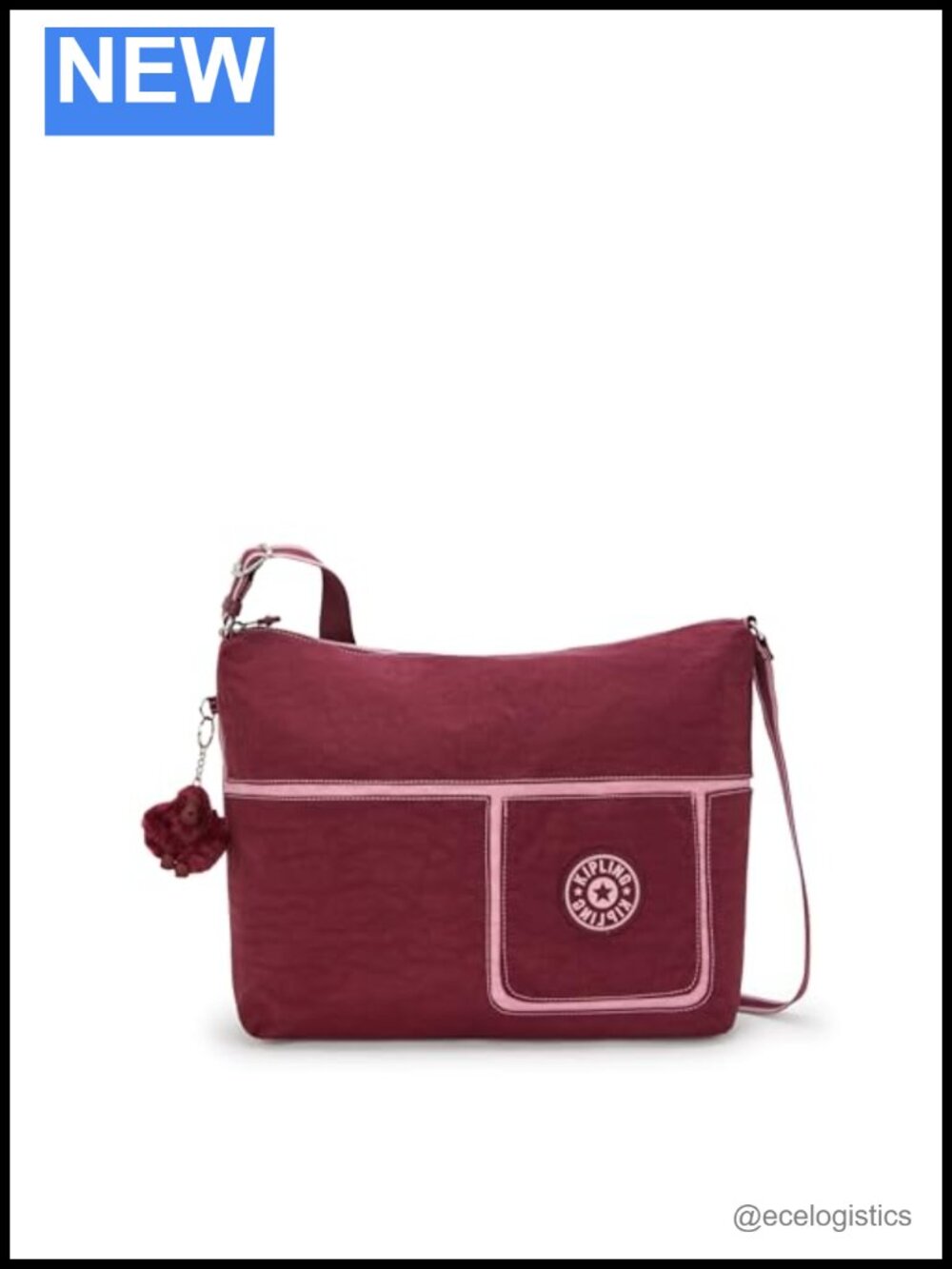 Nylon Satchel Shoulder Bag with Top Handle, Machine Washable